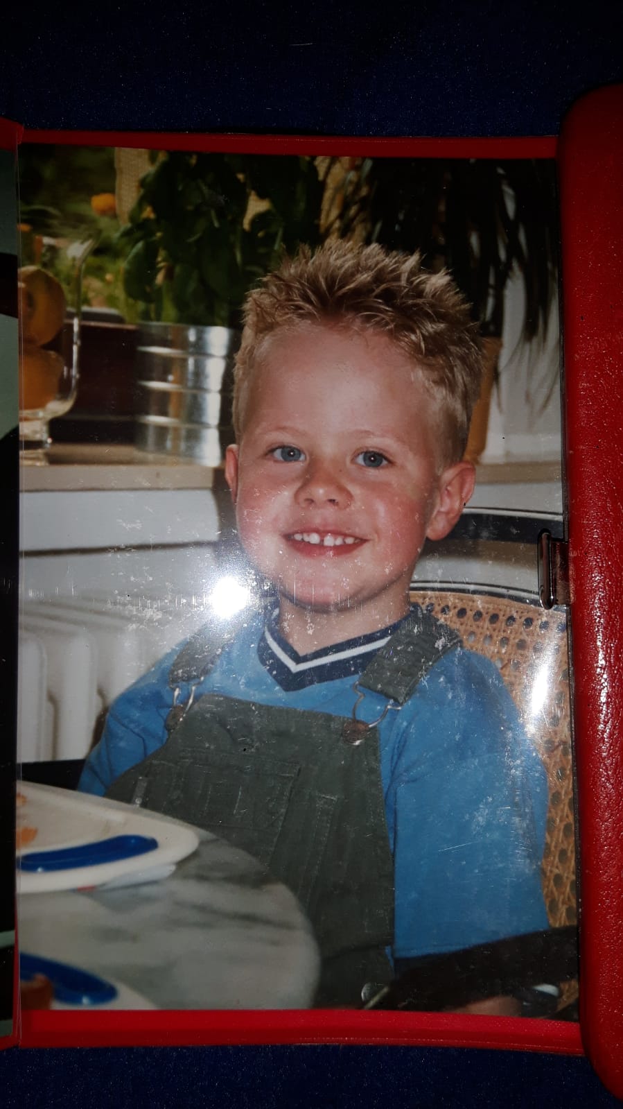David Renken als Kind